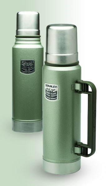Stanley 100 Years Thermos Green 20-00777 Large 100 Years Since 1913 Emblem  VGC